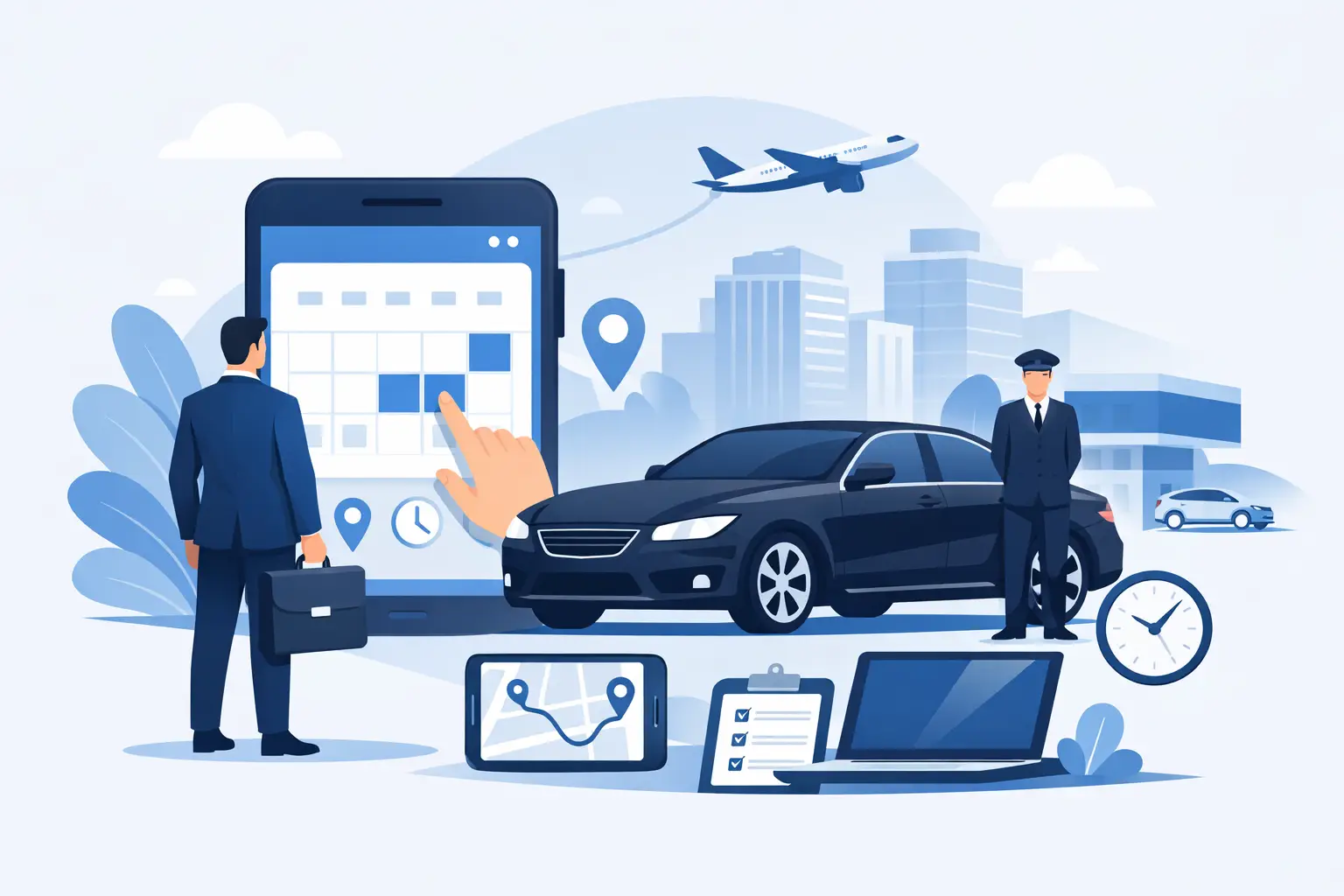 Como agendar traslado executivo corporativo