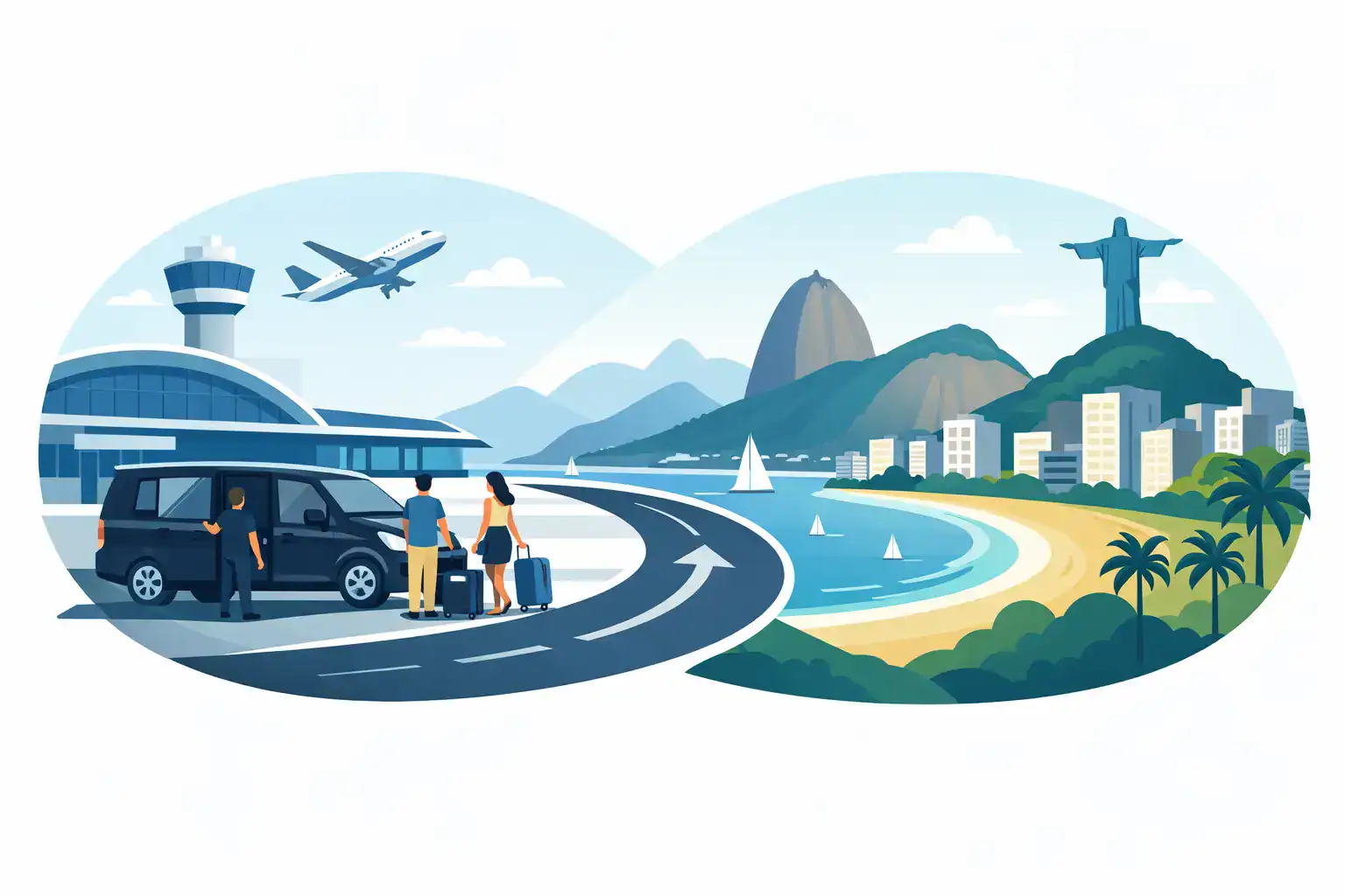 Transfer Aeroporto Galeão Zona Sul