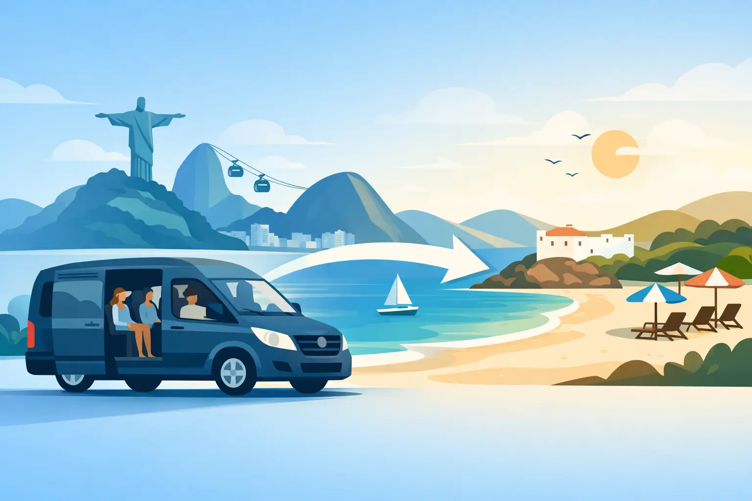 Transfer Rio para Cabo Frio com conforto