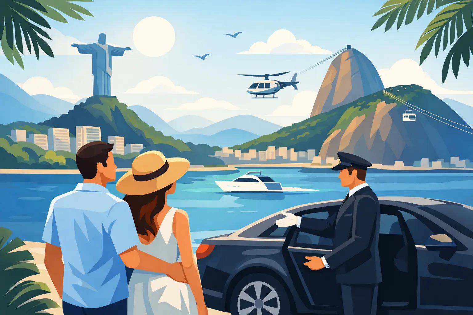 Guia de viagens privativas no Rio