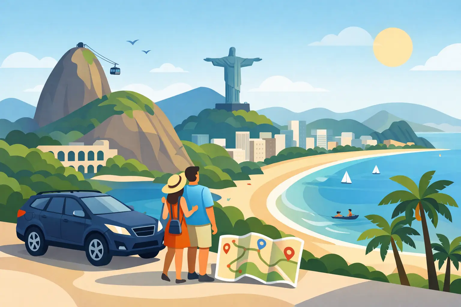 Passeio Rio de Janeiro com conforto e roteiro certo