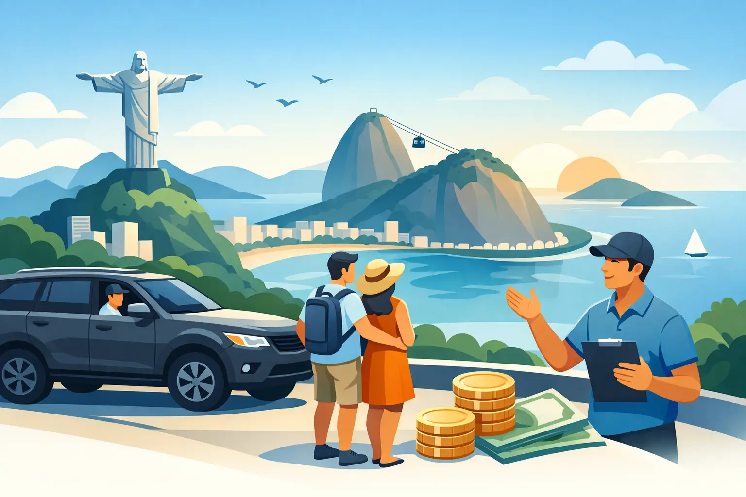 Quanto custa city tour privativo no Rio?