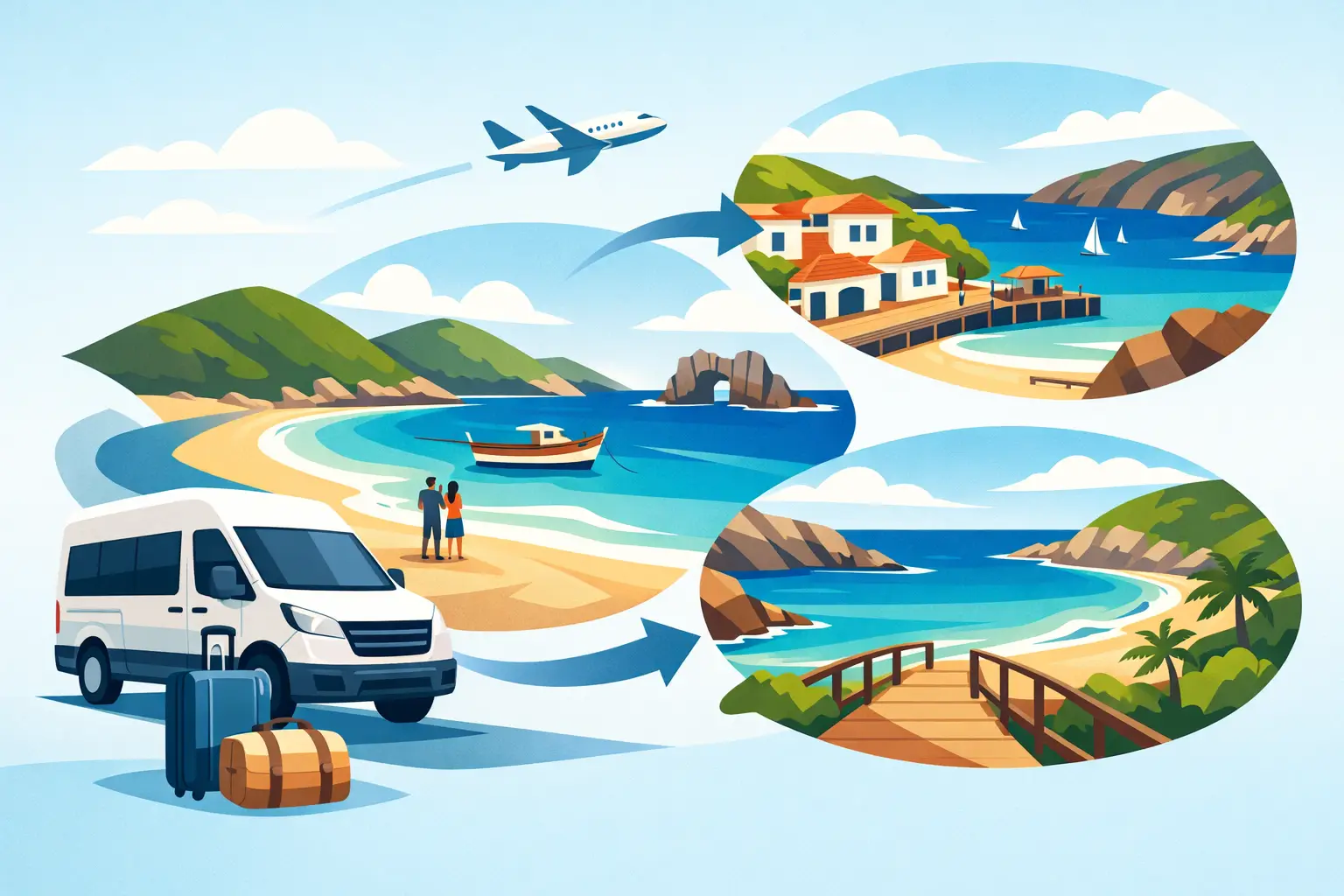 Transfer Arraial, Cabo Frio e Búzios