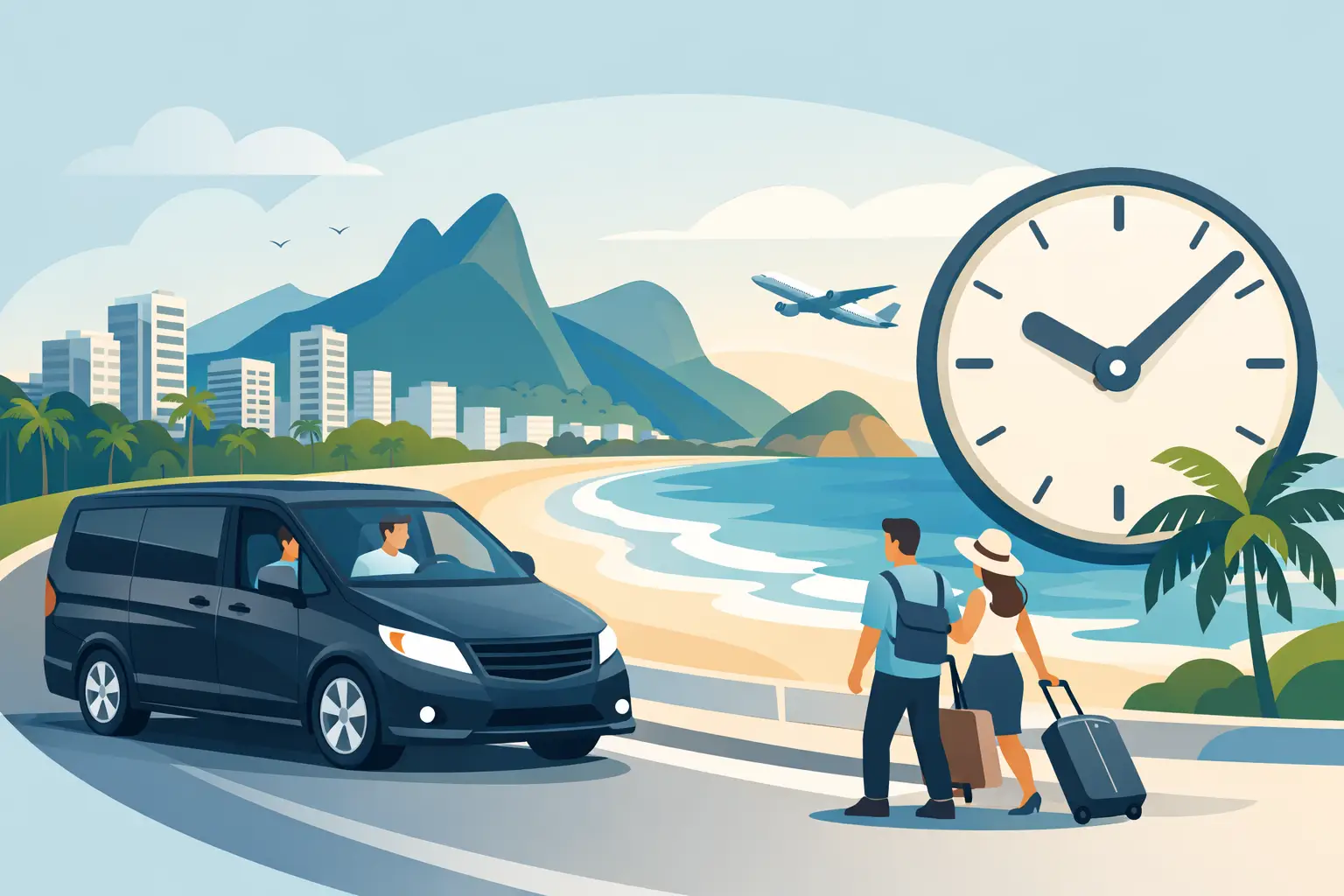 Transfer Barra da Tijuca com conforto e horário