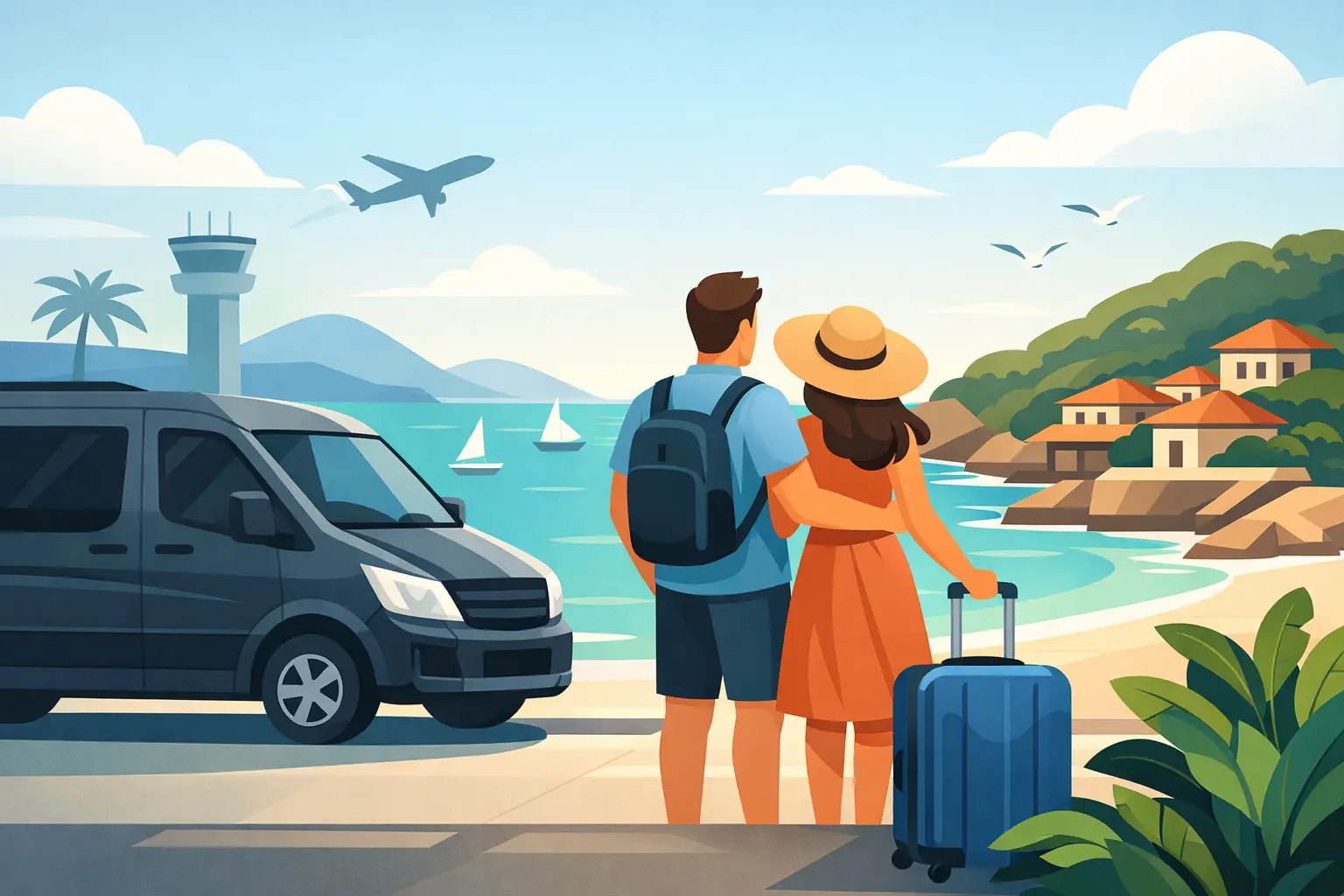 Transfer Búzios: como ir com conforto