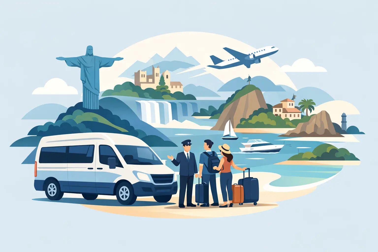 8 melhores destinos com transfer saindo Rio